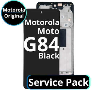 LCD Motorola Moto G84 - 5D68C23231 Black  Service Pack