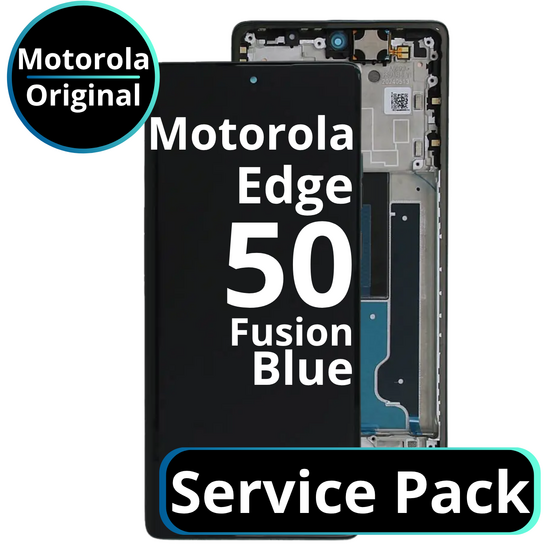 LCD Motorola Edge 50 Fusion - 5D68C24344 / 5D68C24359 / 5D68C24633 Marshmallow Blue Service Pack