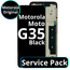 LCD Motorola Moto G35 - 5D68C28856 Black Service Pack