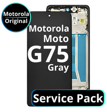 LCD Motorola Moto G75 - 5D68C28968 / 5D68C29066 / 5D68C29069 Charcoal Gray Service Pack