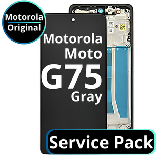 LCD Motorola Moto G75 - 5D68C28968 / 5D68C29066 / 5D68C29069 Charcoal Gray Service Pack