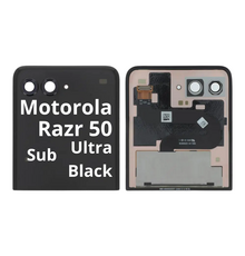 LCD Motorola Razr 50 Ultra - 5D68C24593 Black Sub  Service Pack