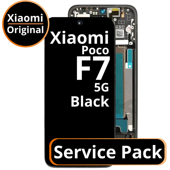 LCD Xiaomi Poco F7 5G - 5600270O10U00 Black  Service Pack
