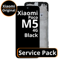 LCD Xiaomi Poco M4 5G / M5 4G - 560001L19C00 / 560005L19P00 / 5600080L1900  Black  Service Pack