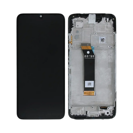 LCD Xiaomi Poco M4 5G / M5 4G - 560001L19C00 / 560005L19P00 / 5600080L1900  Black  Service Pack