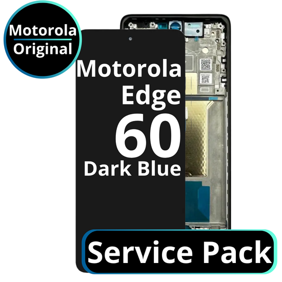 LCD Motorola Edge 60  - 5D68C29943 Gibraltar Sea Dark Blue  Service Pack