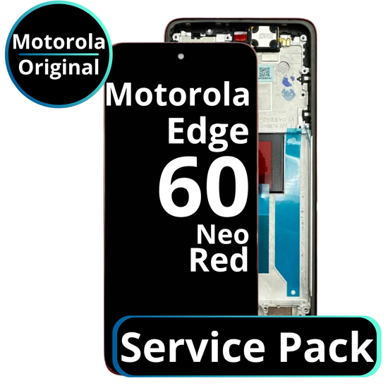 LCD Motorola Edge 60 Neo - 5D68C314399 Poinciana Red  Service Pack