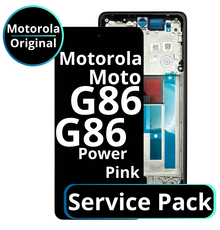 LCD Motorola Moto G86 / G86 Power - 5D68C30477 Chrysanthemum Red/Pink  Service Pack