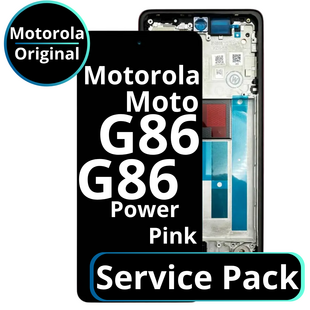 LCD Motorola Moto G86 / G86 Power - 5D68C30477 Chrysanthemum Red/Pink  Service Pack
