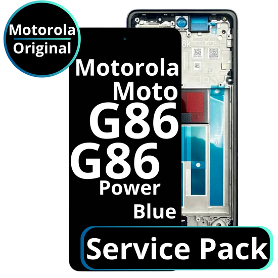 LCD Motorola Moto G86 / G86 Power - 5D68C30652 Cosmic Sky Blue/Purple  Service Pack