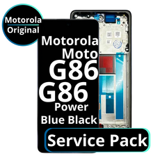 LCD Motorola Moto G86 / G86 Power - 5D68C30474 / 5D68C30498 / 5D68C30651 Spellbound Blue/Black  Service Pack
