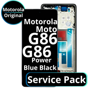LCD Motorola Moto G86 / G86 Power - 5D68C30474 / 5D68C30498 / 5D68C30651 Spellbound Blue/Black  Service Pack