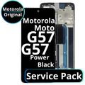 LCD Motorola Moto G57 / G57 Power - 5D68C31789 / 5D68C31809 Black  Service Pack