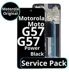 LCD Motorola Moto G57 / G57 Power - 5D68C31789 / 5D68C31809 Black  Service Pack