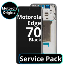 LCD Motorola Edge 70 - 5D68C32061 / 5D68C32056 Pontone Silhouette Black  Service Pack