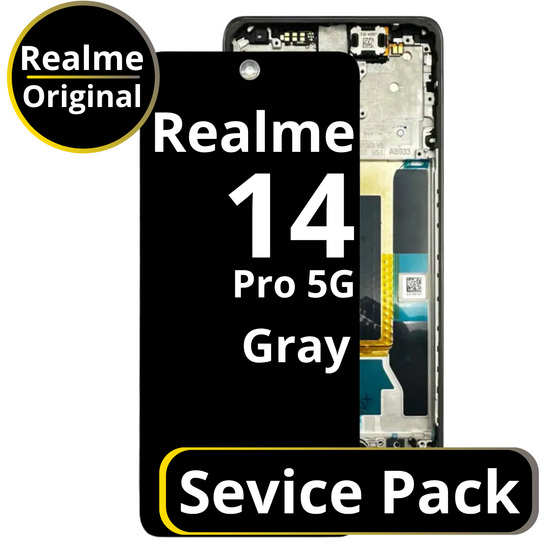 LCD Realme 14 Pro 5G - 621029000421 Suede Gray  Service Pack