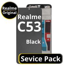 LCD Realme C53 - 621029000039 Black  Service Pack