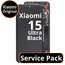 LCD Xiaomi 15 Ultra - 560004000O100 Black  Service Pack