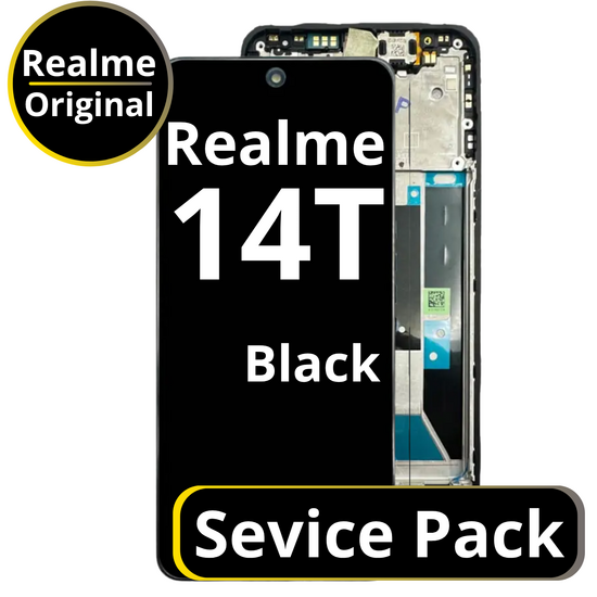 LCD Realme 14T - 621029000502 Black  Service Pack