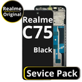 LCD Realme C75 - 621029000365 Black  Service Pack