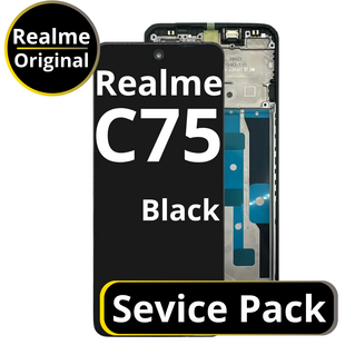 LCD Realme C75 - 621029000365 Black  Service Pack