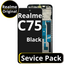 LCD Realme C75 - 621029000365 Black  Service Pack