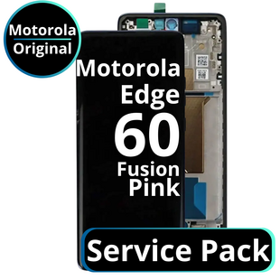 LCD Motorola Edge 60 Fusion - 5D68C29880 Zephyr Pink  Service Pack