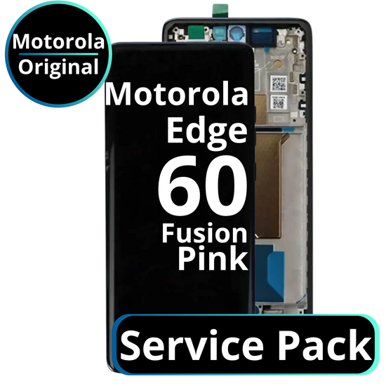 LCD Motorola Edge 60 Fusion - 5D68C29880 Zephyr Pink  Service Pack