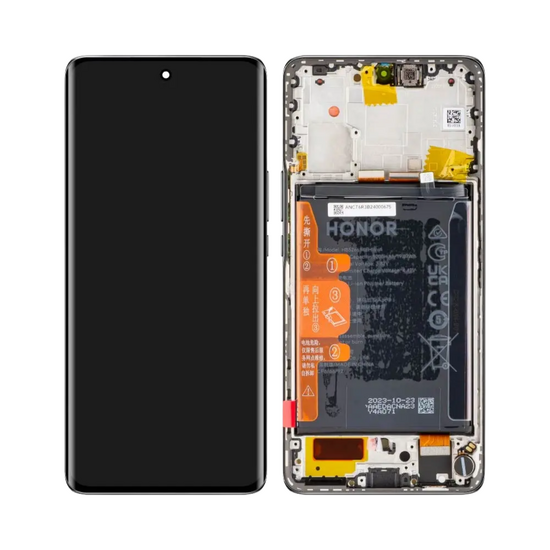 LCD Honor Magic6 Lite With Battery - 0235AHP / 0235AHHU Midnight Black  Service Pack