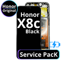LCD Honor X8c With Battery - 0235AMXP Midnight Black  Service Pack