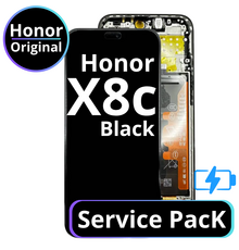 LCD Honor X8c With Battery - 0235AMXP Midnight Black  Service Pack