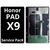 LCD Honor Pad X9 - 0235AHBK / 0235AGKP Black  Service Pack