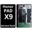 LCD Honor Pad X9 - 0235AHBK / 0235AGKP Black  Service Pack