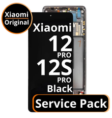 LCD Xiaomi 12 Pro / 12S Pro - 56000300L200 / 56000800L200 Black  Service Pack