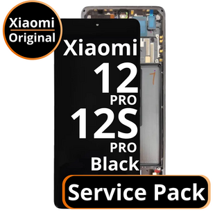 LCD Xiaomi 12 Pro / 12S Pro - 56000300L200 / 56000800L200 Black  Service Pack