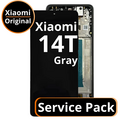 LCD Xiaomi 14T - 5600040N12A00 Gray Service Pack