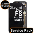 LCD Xiaomi Poco F8 Pro 5G - 5600030P1100 Black Service Pack