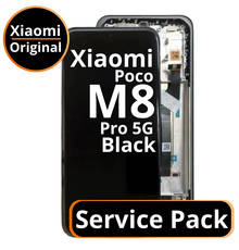 LCD Xiaomi Poco M8 Pro 5G - 560003P16UP00 Black Service Pack