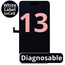 LCD Diagnosable Excellent InCell For IPhone 13  White Box