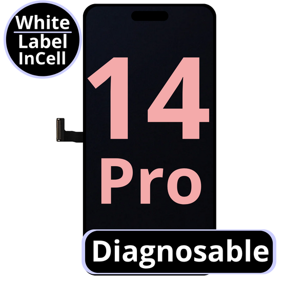 LCD Diagnosable Excellent InCell For IPhone 14 Pro 120Hz White Box