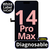 LCD Diagnosable Excellent InCell For IPhone 14 Pro Max 120 HZ White Box