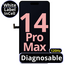 LCD Diagnosable Excellent InCell For IPhone 14 Pro Max 120 HZ White Box