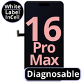 LCD Diagnosable Excellent InCell For IPhone 16 Pro Max 120Hz White Box