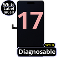 LCD Diagnosable Excellent InCell For IPhone 17 120Hz White Box