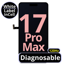 LCD Diagnosable Excellent InCell For IPhone 17 Pro Max 120Hz White Box