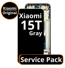 LCD Xiaomi 15T  - 560000020O12A00 Gray Service Pack