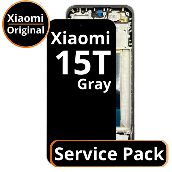 LCD Xiaomi 15T  - 560000010O12A00 Black Service Pack