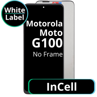 LCD InCell No Frame For Motorola Moto G100 / Edge's - White Box