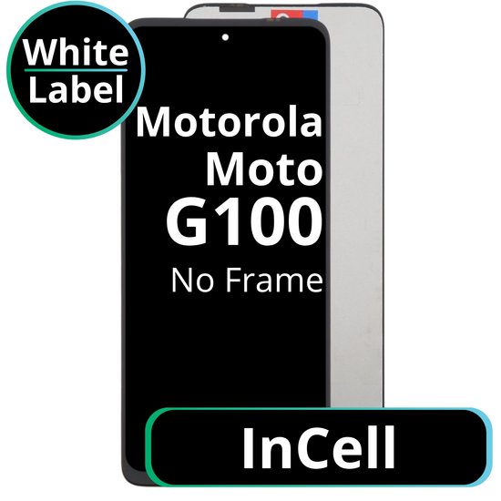 LCD InCell No Frame For Motorola Moto G100 / Edge's - White Box