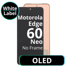 LCD OLED No Frame For Motorola Edge 60 Neo White Box